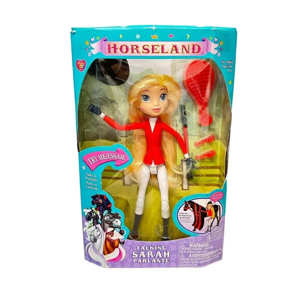 Horseland Sarah‎ Doll Poseable 9 inch  Think Way 2006 New